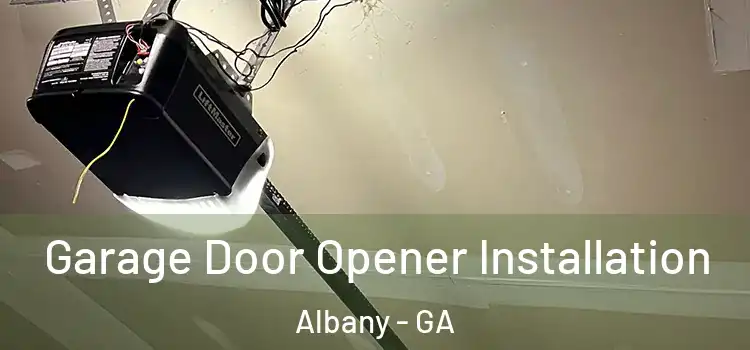  Garage Door Opener Installation Albany - GA