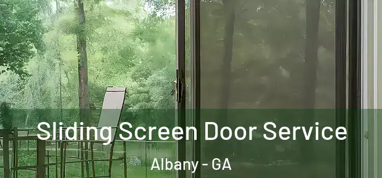  Sliding Screen Door Service Albany - GA